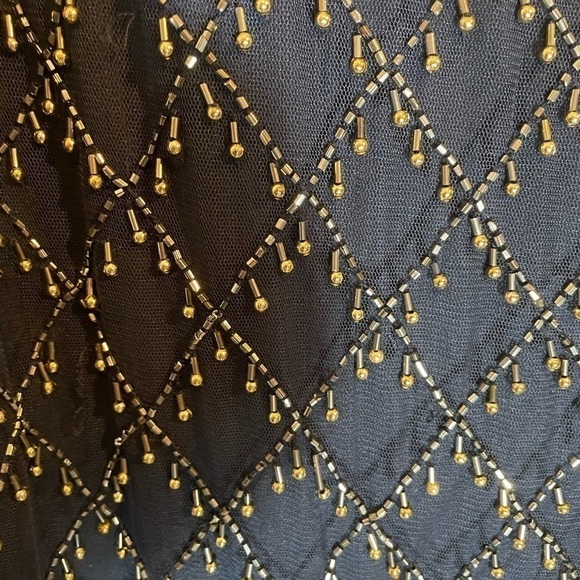 Pisarro NIGHTS Beaded Sheath Cocktail Dress - Picture 12 of 13